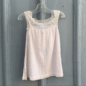 Eberjey Sweet polka dot tank top, size  2T
